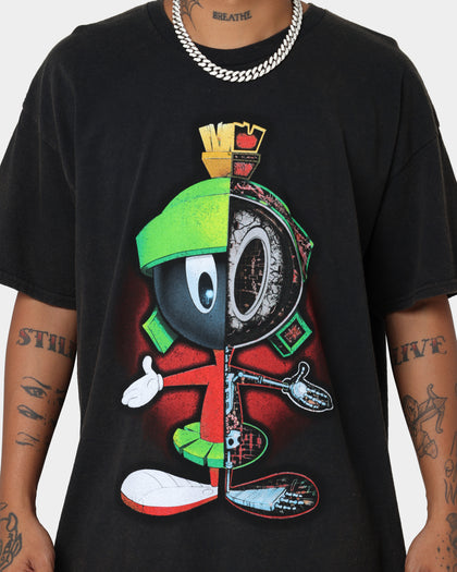 Goat Crew X Looney Tunes Marvin Vintage T-Shirt Black Wash