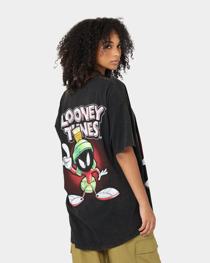 Goat Crew X Looney Tunes Marvin Vintage T-Shirt Black Wash