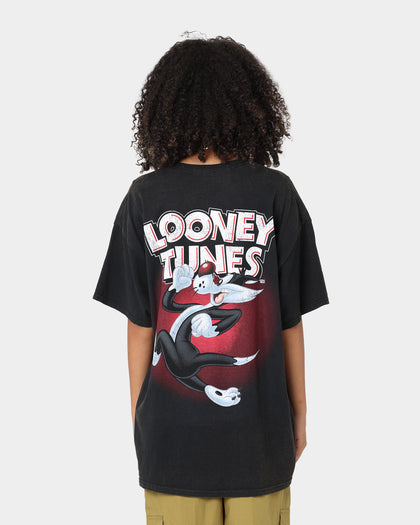 Goat Crew X Looney Tunes Sylvester Vintage T-Shirt Black Wash