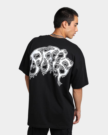 Rats Get Fat X Funeral French FF Car T-Shirt Black