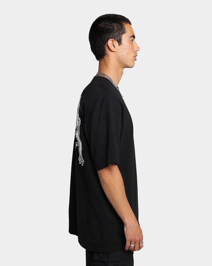 Rats Get Fat X Funeral French FF Car T-Shirt Black