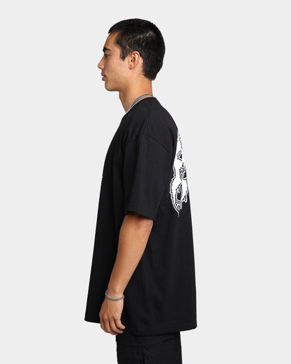 Rats Get Fat X Funeral French FF Car T-Shirt Black