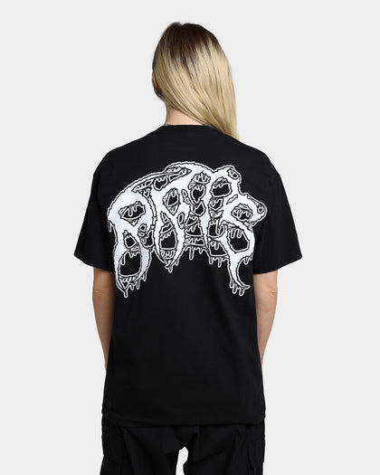 Rats Get Fat X Funeral French FF Car T-Shirt Black