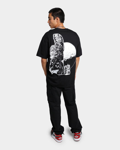 Rats Get Fat X Funeral French FF Reaper T-Shirt Black