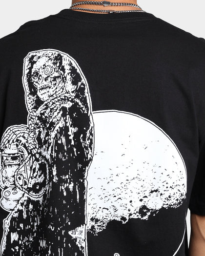 Rats Get Fat X Funeral French FF Reaper T-Shirt Black