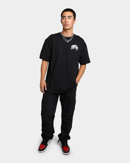 Rats Get Fat X Funeral French FF Reaper T-Shirt Black