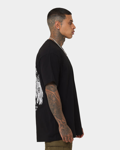 Rats Get Fat Heartless T-Shirt Black