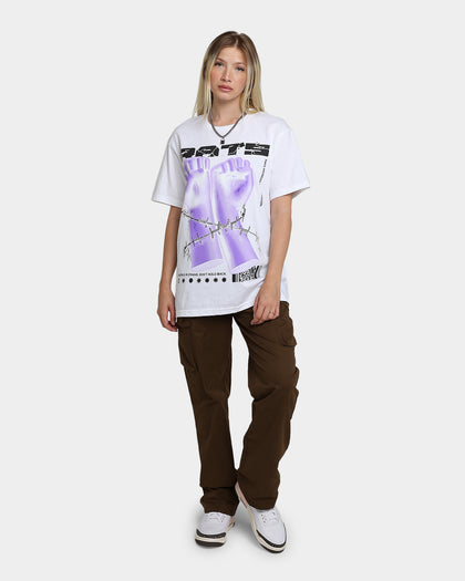 Rats Get Fat Throwing Hands T-Shirt White