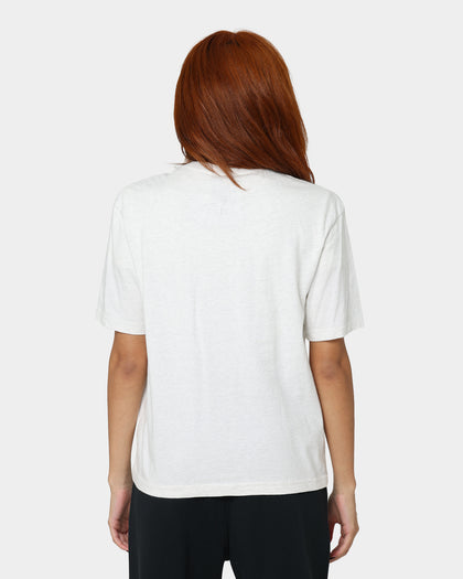 Mitchell & Ness Women's Las Vegas Raiders National Boxy T-Shirt White Marle