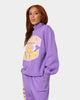 Mitchell & Ness Women's Los Angeles Lakers Point Guard Crewneck Faded Purple