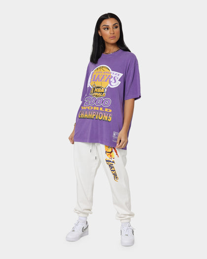 Mitchell & Ness Women's Shaq Sweat Pants Vintage White