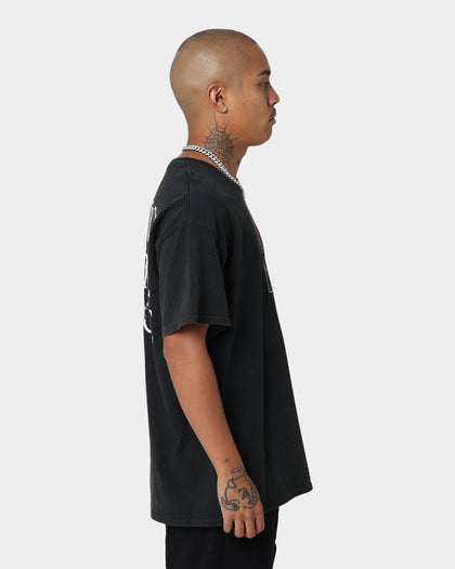 American Thrift X Beetlejuice Here Lies Vintage T-Shirt Vintage Black