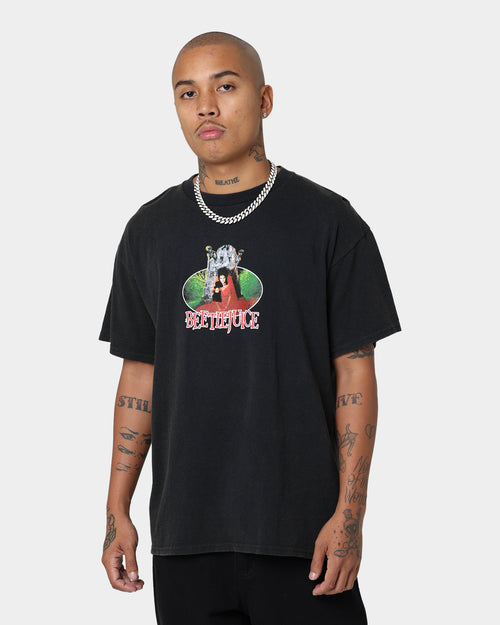 American Thrift X Beetlejuice Lydia Vintage T-Shirt Vintage Black