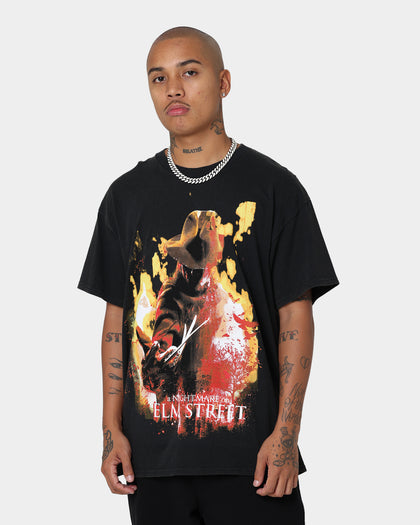 American Thrift X A Nightmare on Elm Street Never Sleep Vintage T-Shirt Vintage Black
