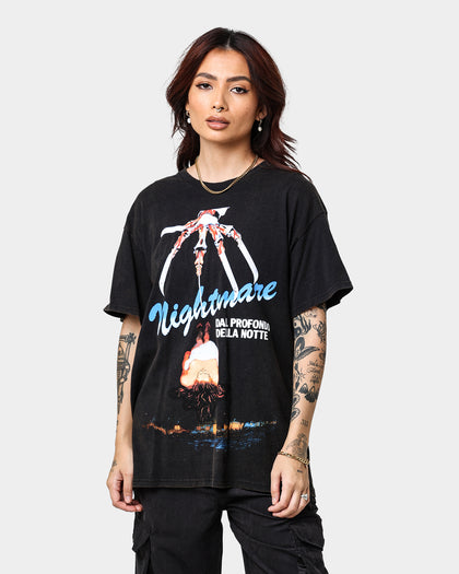 American Thrift X A Nightmare on Elm Street Nightmare Vintage T-Shirt Black Wash