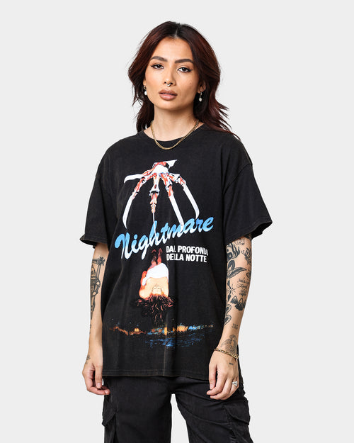 American Thrift X A Nightmare on Elm Street Nightmare Vintage T-Shirt Black Wash