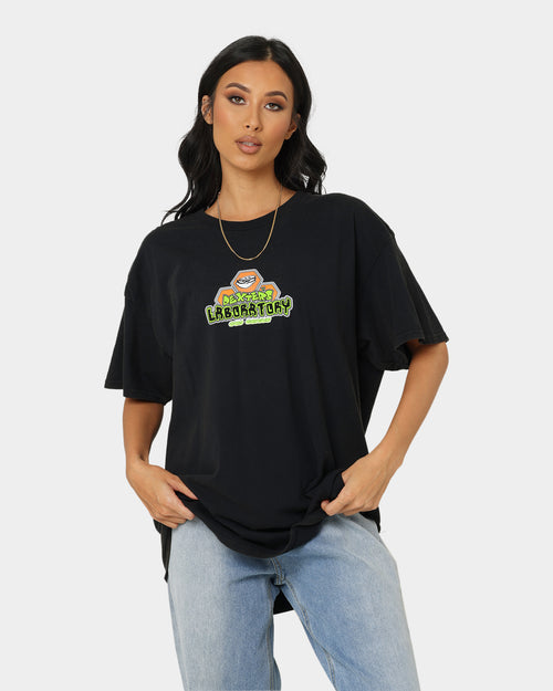 American Thrift Boy Genius Vintage T-Shirt Black Wash