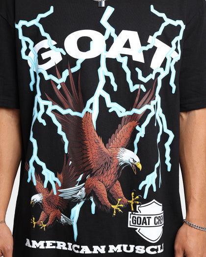 Goat Crew American T-Shirt Black