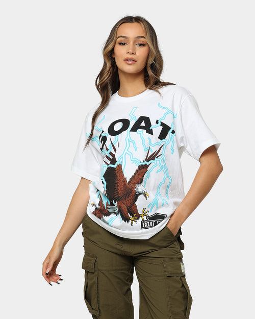 Goat Crew American Muscle T-Shirt White