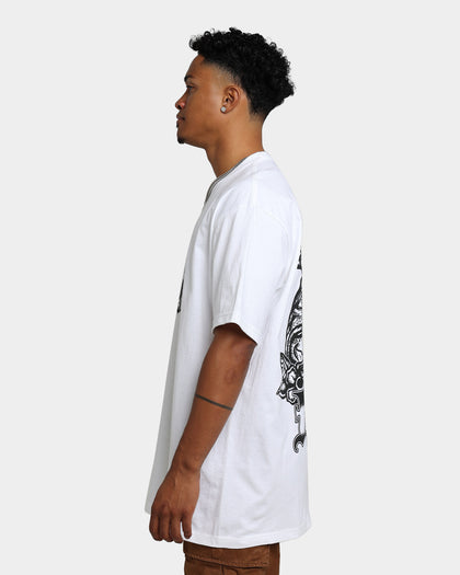 Rats Get Fat Idle Hands T-Shirt White