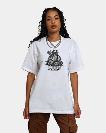 Rats Get Fat Idle Hands T-Shirt White