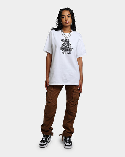 Rats Get Fat Idle Hands T-Shirt White