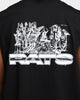 Rats Get Fat Memorial Muscle T-Shirt Black