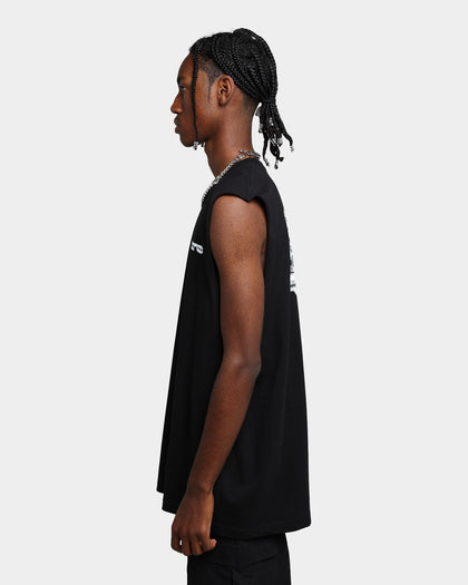 Rats Get Fat Memorial Muscle T-Shirt Black