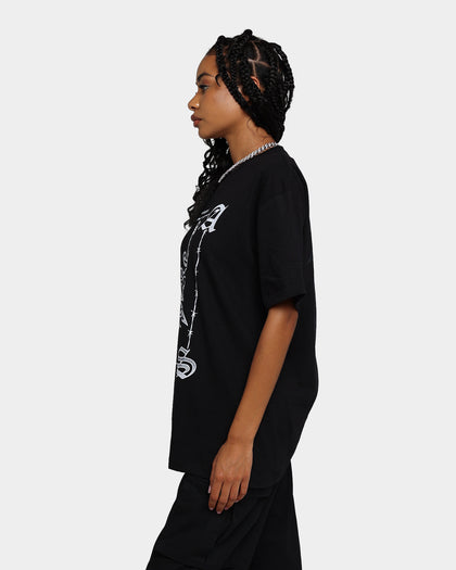 Rats Get Fat No Love T-Shirt Black