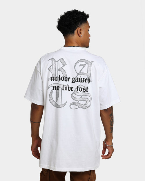 Rats Get Fat No Love T-Shirt White