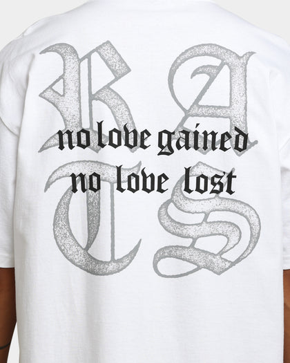 Rats Get Fat No Love T-Shirt White
