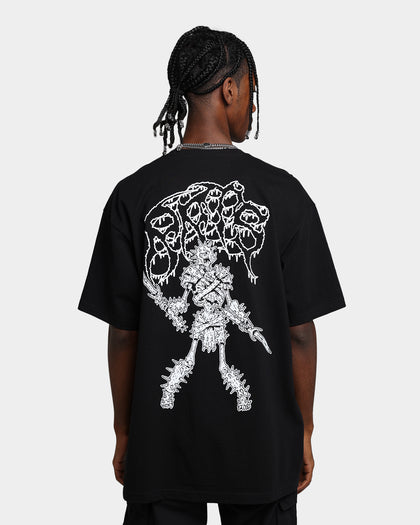 Rats Get Fat X Funeral French Rats Warrior T-Shirt Black