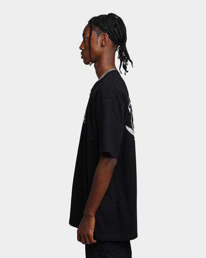 Rats Get Fat X Funeral French Rats Warrior T-Shirt Black