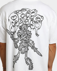 Rats Get Fat X Funeral French Rats Warrior T-Shirt White