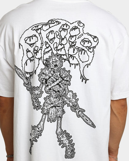 Rats Get Fat X Funeral French Rats Warrior T-Shirt White