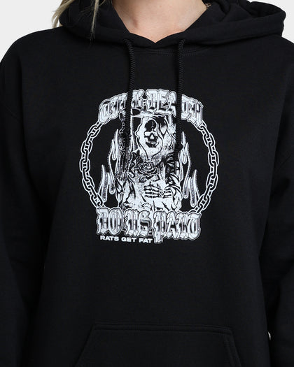 Rats Get Fat Till Death Hoodie Black