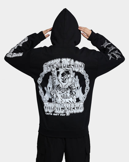 Rats Get Fat Till Death Hoodie Black