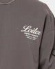 Loiter Aura Premium Crewneck Charcoal