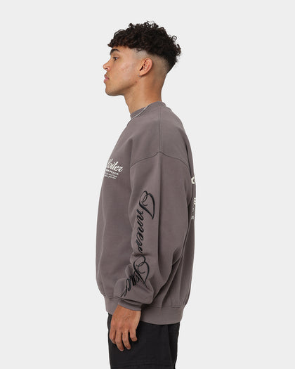 Loiter Aura Premium Crewneck Charcoal
