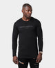 Saint Morta Homage Drop Tail Long Sleeve T-Shirt Black