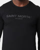 Saint Morta Homage Drop Tail Long Sleeve T-Shirt Black
