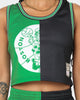 Mitchell & Ness Women's Boston Celtics Big Face 5.0 Crop Tank Top Green