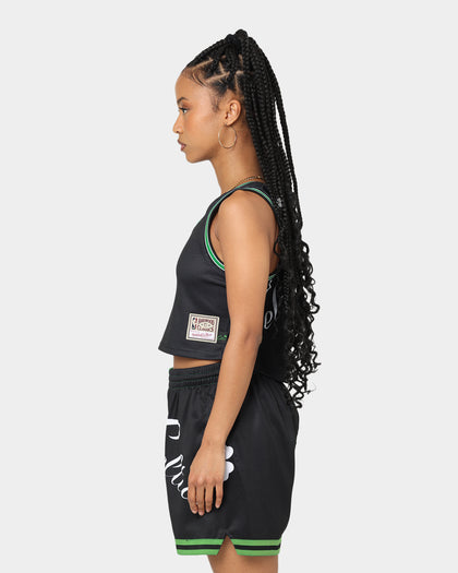 Mitchell & Ness Women's Boston Celtics Big Face 5.0 Crop Tank Top Green