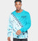 MNML Cross Washed Long Sleeve T-Shirt Blue