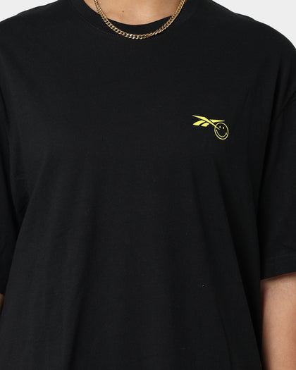 Reebok Smiley Short Sleeve T-Shirt Black