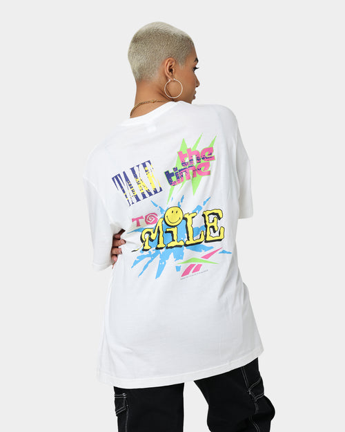 Reebok Smiley Short Sleeve T-Shirt Chalk