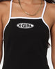 X-Girl Women's Basic Oval Logo Tennis Dress Black
