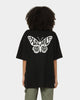 X-Girl Women's Butterfly Short Sleeve T-Shirt Black