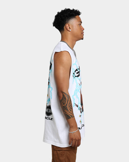 Goat Crew American Muscle Muscle T-Shirt White