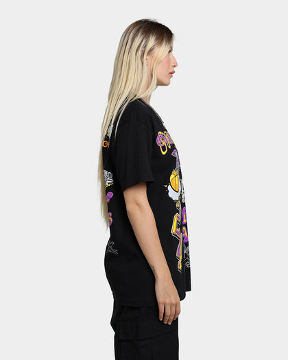 Goat Crew City Of Angels All Over T-Shirt Black